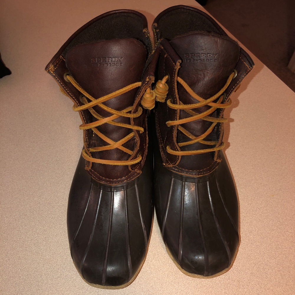 Sperry Duck Boots size 9